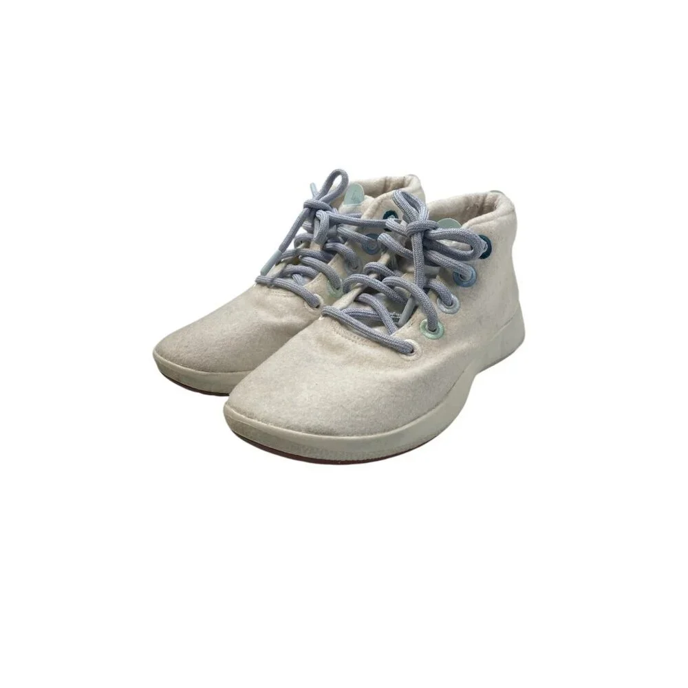 All birds Wool Runner Up Mizzle Frost White Size 7